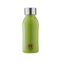 photo B Bottles Twin – Limettengrün – 350 ml – Doppelwandige Thermoflasche aus 18/10 Edelstahl 1